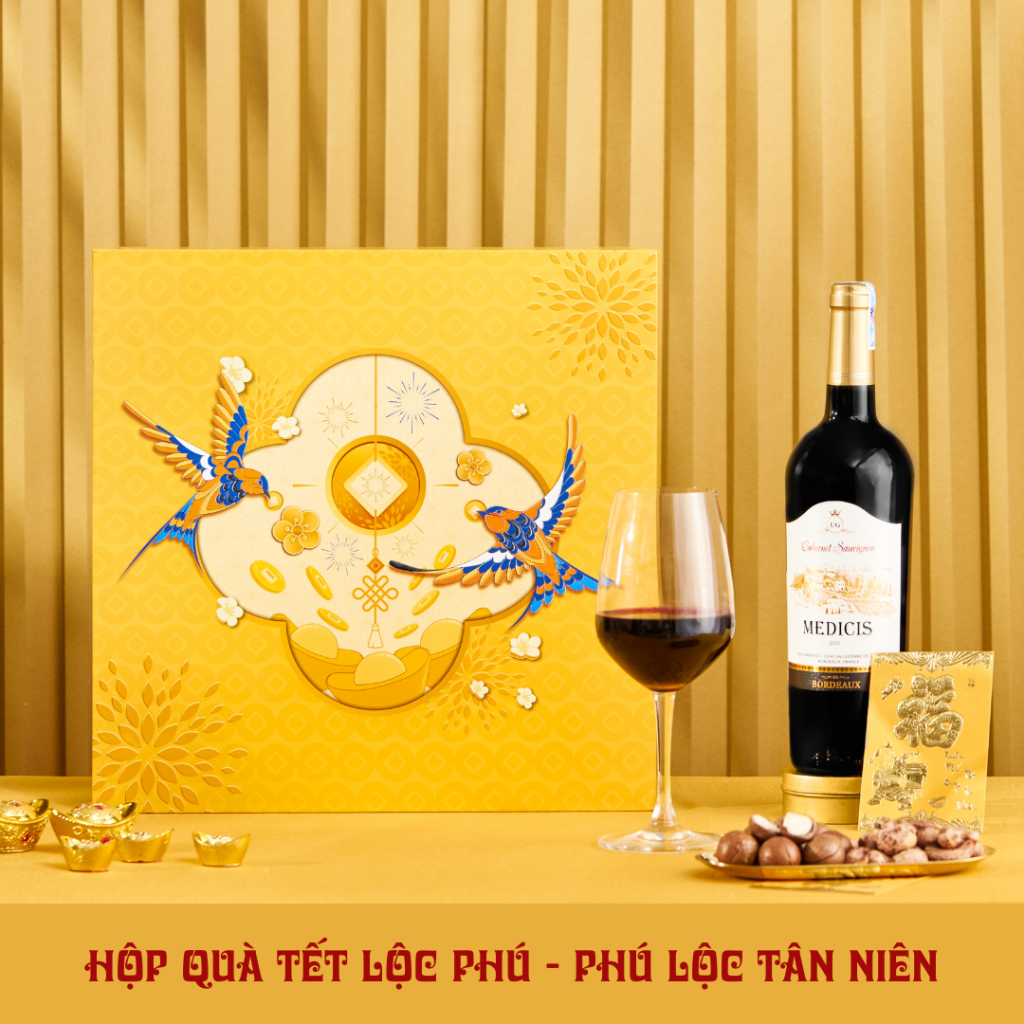 Hộp quà Tết Lộc Phú