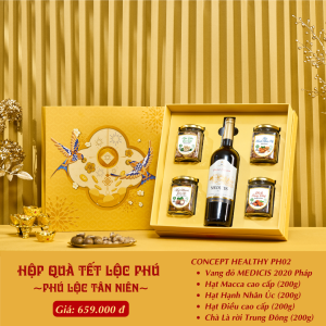 Hộp quà Tết Lộc Phú PH02